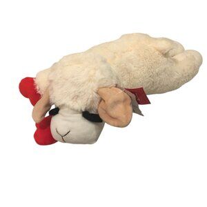 Lamb Chop Extra Large 19" Red Front Paws Lamb 3 Squeakers Crinkle